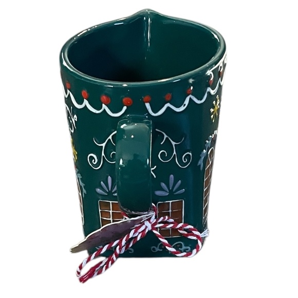 Anthropologie Green Ginger Ceramic Creamer Stoneware, NWOB - Picture 3 of 7